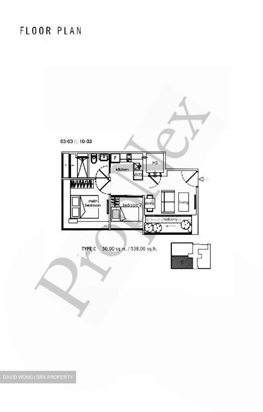 The Tier (D12), Apartment #600998171